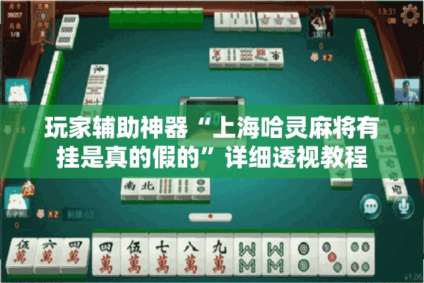 玩家辅助神器“上海哈灵麻将有挂是真的假的”详细透视教程