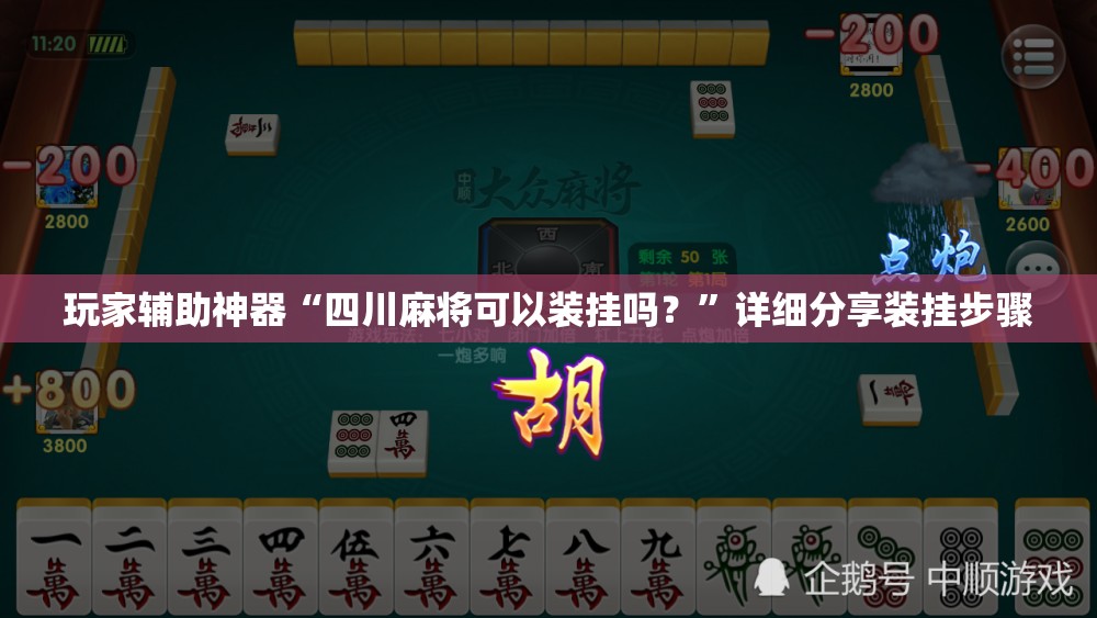 玩家辅助神器“四川麻将可以装挂吗？	”详细分享装挂步骤